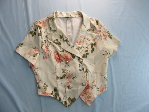 Size cream pink green - m/l, cream,pink&green