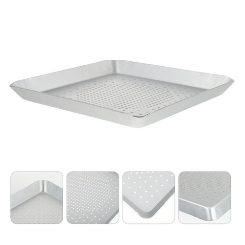 Square perforated aluminium - square,