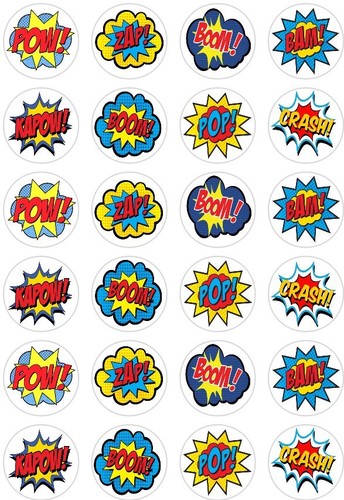 Super hero zap - 24, pow