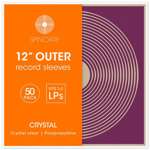 50x spincare crystal clear - 12",