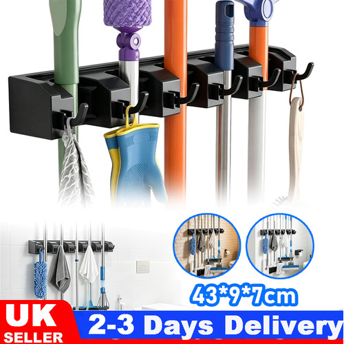 Wall mounted mop - wall, brush