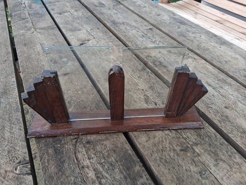 Vintage art deco wooden - art,