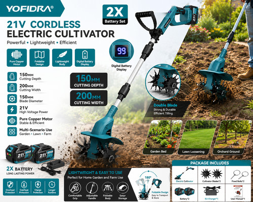 Yofidra 21v cordless garden - yofidra,