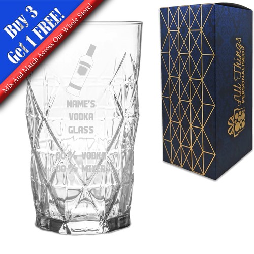 Personalised engraved vodka - personalised,