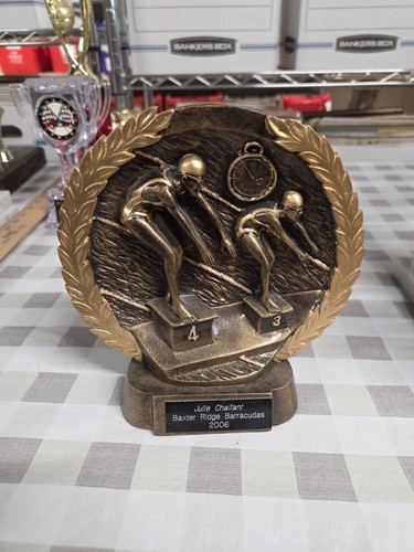 Metal trophy - metal,