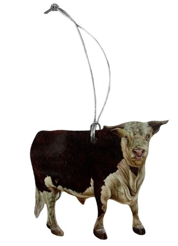 Angus bull christmas tree - angus,