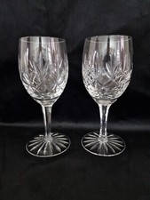 Boxed Pair Thomas Webb Crystal