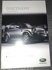 Land Rover Discovery 3 Sales Literature Uk English Brochure Stickers Decals