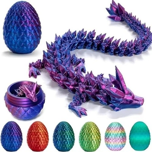Printed dragon egg - 3d, in