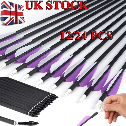 24pcs carbon arrows - 31",