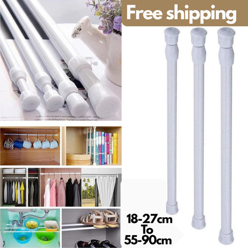 Extendable spring loaded rods - loaded,