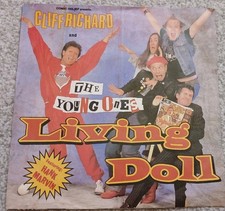 CLIFF RICHARD / YOUNG ONES - LIVING DOLL - 7" Vinyl 45 RPM - YZ 65