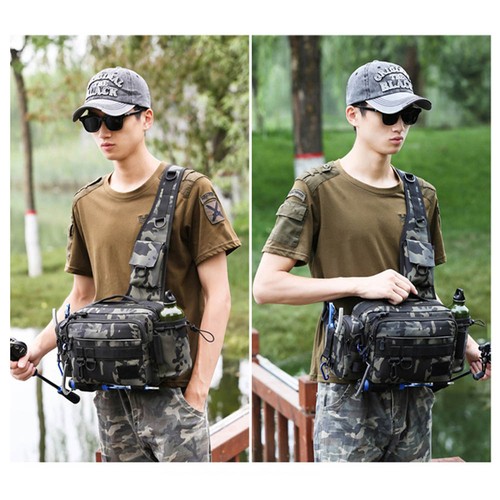 Fishing lure waist bag - fishing,