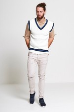 MENS CRICKET JUMPER V NECK