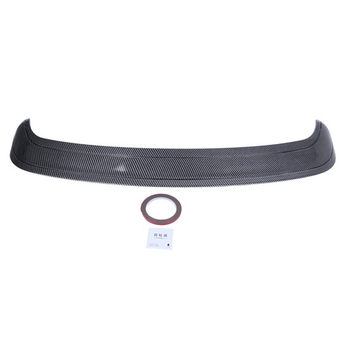 Rear roof spoiler boot - rear, wing