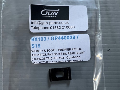 Spare part for webley scott - part,