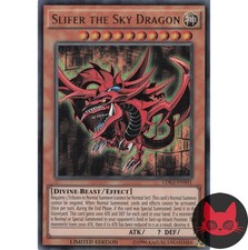 Yugioh Slifer the Sky Dragon LDK2-ENS01 Ultra Rare Limited Edition LP