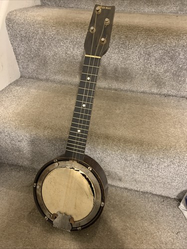 Old banjolele - (banjo, ukulele)