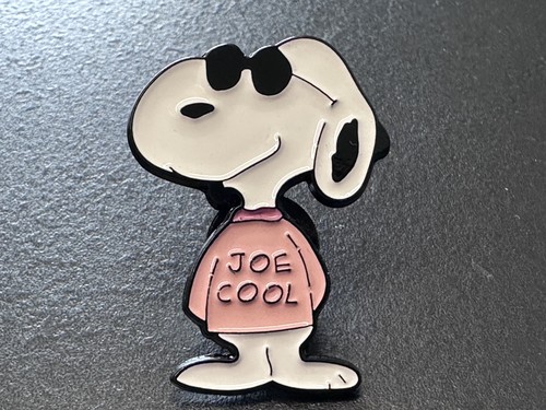 Snoopy joe cool enamel pin - snoopy, "joe