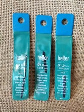 Heller Germany H.S.S  1.0mm Drill Bits Precision Clock Maker Model Engineering