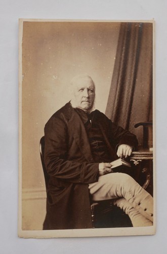 Cdv seated victorian man - seated,