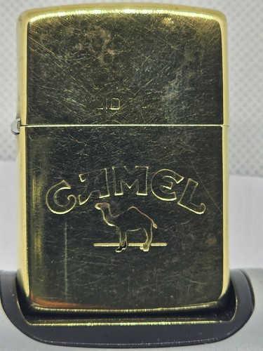 1992 zippo camel solid brass - solid,