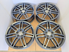 4X GUNMETAL GREY GENUINE AUDI