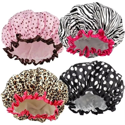 Shower cap women bath hat - women,