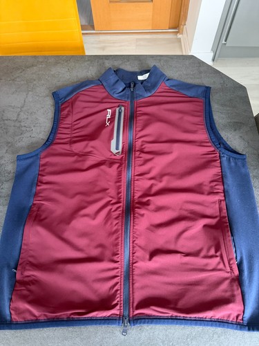 Rlx golf gillet burgendy - rlx,