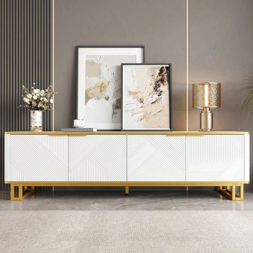 Cabinet with four doors - doors,, tv