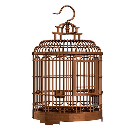 Large decorative bird cage - decorative,