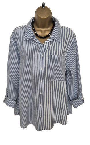 Shirt top blouse red - top, by