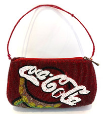 VTG Coca Cola Red Beaded