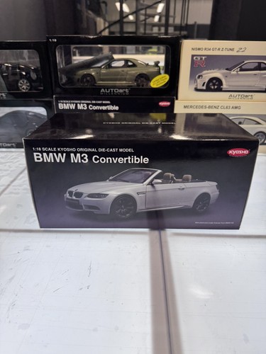 Kyosho bmw convertible 18 - kyosho, m3