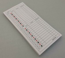 Whist scorecards pads of - whist,