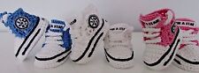 BABY  NEWBORN CROCHET KNITTING HAND SHOES TRAINERS SNEAKERS CLOTHES SOCKS BOOTS
