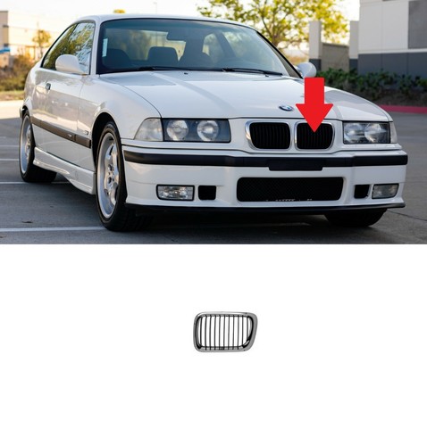 New front bumper center - bumper, kidney