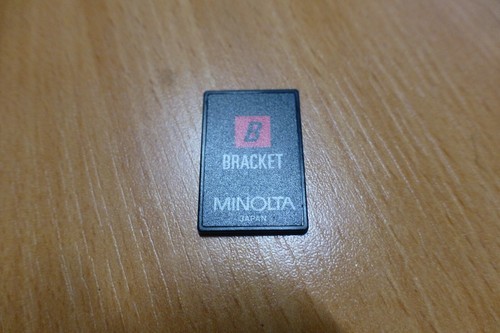 Minolta bracket card - bracket, 5xi