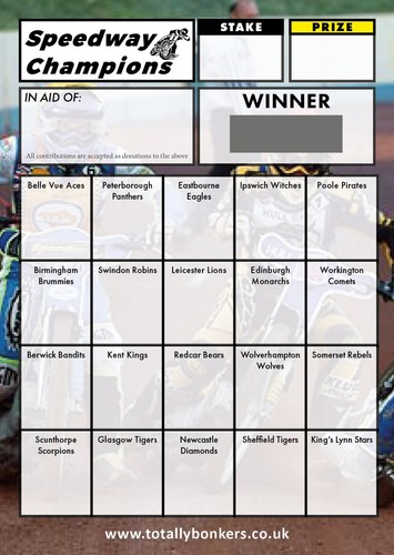 Speedway fundraising scratch - fundraising,