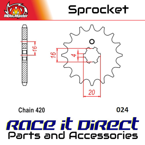 Sprocket for yamaha ttr - yamaha,