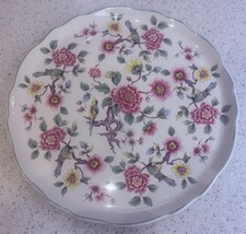 Vintage James Kent Old Foley cake/sandwich plate Chinese rose pattern