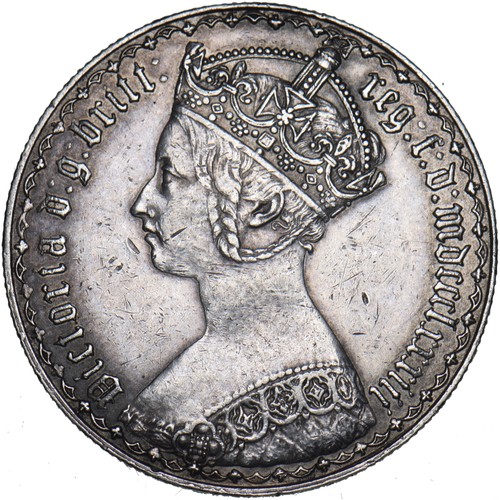 1883 gothic florin victoria - gothic,
