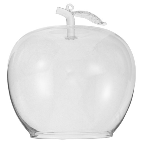 Clear glass dome cover fruit - dome,