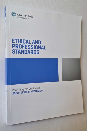 Cfa institute ethical - institute,