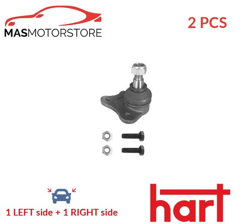 Suspension ball joint pair - ball,