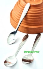 Tea Coffee Spoons (T8) Small Tea Tasting Spoons Teaspoon Stainless Steel 10cm