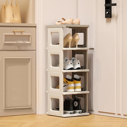 Tier narrow shoe rack - 5,