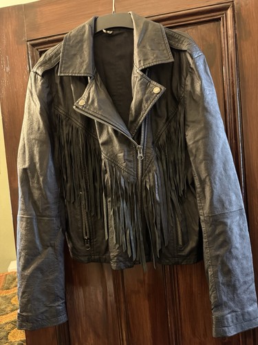 Topshop womens black leather - topshop,