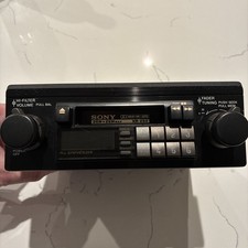 Sony XR-250 car radio cassette