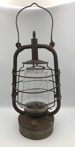 Antique hurricane tower lite - "tower, lite"